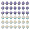 60Pcs 2 Colors Electroplate Glass Beads EGLA-TADJ0001-19B-2