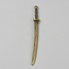 Tibetan Style Big Pendants FIND-WH0139-624AB-1
