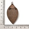 Printed Poplar Wood Big Pendants FIND-B045-24A-3