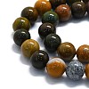 Natural Ocean Jasper Beads Strands G-P457-C03-04-2