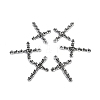 Tibetan Style Alloy Pendants TIBEP-T004-05AS-1