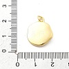 Ocean Theme Brass Enamel Pendants KK-Q029-01C-G-2