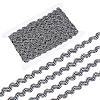 12.5Yards Braided Wave Polyester Ribbon OCOR-ME0001-57A-1