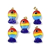 Handmade Lampwork Pendants LAMP-A007-01G-05-1