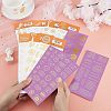 Glitter Self Adhesive Waterproof Hot Stamping Stickers DIY-PH0001-95-3