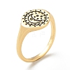 Brass Signet Ring for Women LS-RJEW-E058-01G-03-1