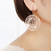 Brass Dangle Earrings for Women WGDFDC0-02-2