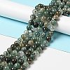 Natural Lodolite Quartz Beads Strands G-K285-40C-2