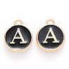 Golden Plated Alloy Charms ENAM-S118-02A-1