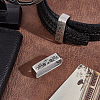 304 Stainless Steel Waist Belt Keeper Rings STAS-WH0044-31-5