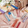 20Pcs 20 Styles Imitation Leather Tassel Big Pendants FIND-PH0021-59-4