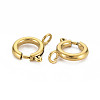304 Stainless Steel Spring Ring Clasps X-STAS-N095-049G-2