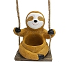 Swinging Sloth Hanging Resin Planter Pot PW-WG4AD0F-01-5