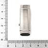 304 Stainless Steel Bayonet Clasps STAS-Z147-29P-04-3