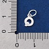 925 Sterling Silver Letter Charms LS-STER-C012-01S-Q-3