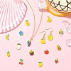 16Pcs 16 Styles 304 Stainless Steel Pendants STAS-CJ0003-10-6