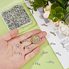 100Pcs Tibetan Style Alloy Pendants FIND-DC0007-68C-3