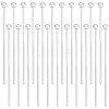 200Pcs Brass Ball Head Pins FIND-BBC0015-90B-1