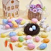 30Pcs 3 Styles Foam Simulated Pigeon Eggs DIY-SP0007-59-4