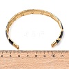 304 Stainless Steel Enamel Bangles for Women LS-BJEW-H637-01G-5