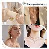 8Pcs 2 Style Rack Plating Brass Charms ZIRC-BBC0001-38-5