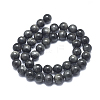 Natura Hawk's Eye Beads Strands G-D0001-22A-10mm-2