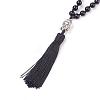 Tassel Pendant Necklaces NJEW-P191-A11-2