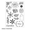 Clear Silicone Stamps PW-WG566B9-01-2