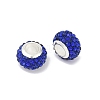 Alloy Rhinestone Clay Pave Beads ALRI-D300-03S-01-2