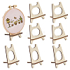 8 Sets 2 Styles Plwood Desktop Stands DIY-BC0015-16-1