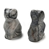 Natural Netstone Carved Figurines DJEW-L023-B18-1