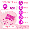 100Pcs 5 Styles Transparent Acrylic Beads OACR-TA0003-48A-4