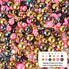 Half Round ABS Plastic Cabochons FIND-TAC0038-08C-4
