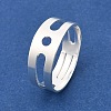 316 Surgical Stainless Steel Ring Band for Jewelry Making STAS-C125-03S-2