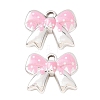 UV Plating Acrylic Pendants AC-CBA655C-18C-02-1