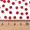 3/0 Baking Paint Glass Fringe Seed Beads SEED-A034-04E-4