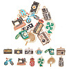 ARRICRAFT 24Pcs 12 Style Alloy Enamel Pendants ENAM-AR0001-72-1