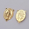 Tibetan Style Oval with Virgin Holy Rosary Center Pieces Chandelier Links LS-GLF0961Y-NF-2