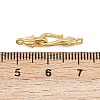 Brass Hook Clasps KK-Z132-14G-3