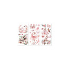 3 Sheets 3 Styles PVC Waterproof Decorative Stickers DIY-WH0404-135-8