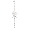 2Pcs Glass Hanging Suncatchers HJEW-JM04750-4