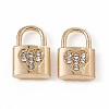 Alloy Crystal Rhinestone Pendants X-ALRI-K049-03B-1