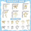 24Pcs 12 Styles  Alloy Pendants FIND-HY0004-11-2