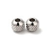 Non-Tarnish 201 Stainless Steel Bead STAS-H214-29B-P-1-1