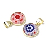 Handmade Lampwork Pendants LAMP-D002-03A-G-2