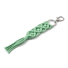 Handmade Macrame Nylon Thread Pendant Decorations HJEW-P019-05P-05-3