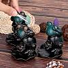 Ceramic Decorations Lotus Frog Flowback Incense Stove Ceramic Incense Stove Decorations Gift JX843A-3