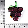 Handmade Lampwork Pendants LAMP-N034-14E-3