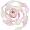 1 Bag Gradient Color Organza Ribbon OHAR-CY0001-01A-1