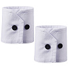 Removable Cotton Wrist Cuffs with Resin Button AJEW-WH20077-020C-6